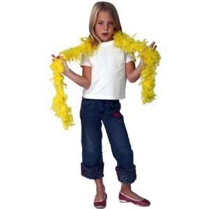  60975 Feather Boa Yellow Princess Glamour Diva Dressup Lot 