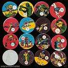 DISNEY CHARACTERS vintage 80 TAZOS full set ARGENTINA items in 