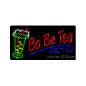  BoBa Tea Outdoor LED Sign 20 x 37