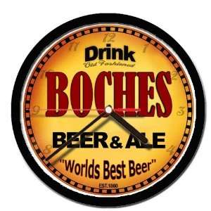  BOCHES beer and ale cerveza wall clock 