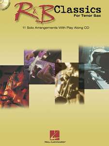 Classics Tenor Sax Saxophone Sheet Music Book & CD  