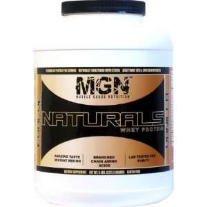  Muscle Gauge Nutrition Naturals Whey Protein   5 Lbs 