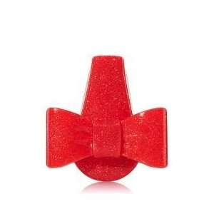  Bath & Body Works Red Glitter Bow Soap Pump Topper for all 