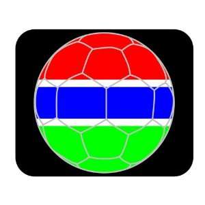  Gambian Soccer Mouse Pad   Gambia 