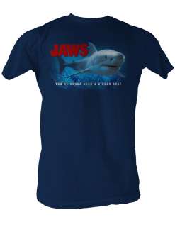 JAWS YOURE GONNA NEED A BIGGER BOAT ADULT SHIRT S 2XL  
