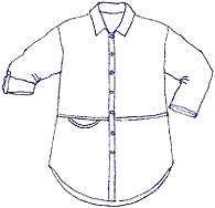 FLAX Rayon Long Sleeve long Length SUFFICIENT SHIRT u pick sz & color 