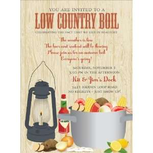  Low Country Boil Invitations