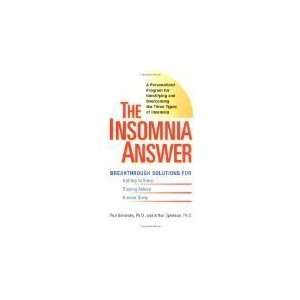   Identifying and Overcoming the Three Types of Insomnia  N/A  Books