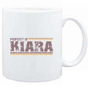  Mug White  Property of Kiara   Vintage  Female Names 