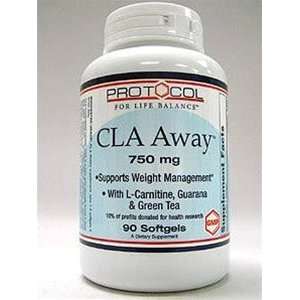  Protocol   CLA Away 750 mg 90 gels