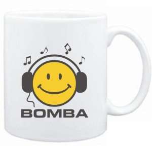 Mug White  Bomba   Smiley Music