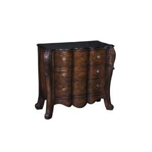  Rich Aged Redwood Front Bombe By Stein World 58636
