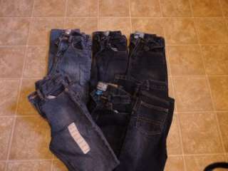 Lot of 6 Childrens Place boys pants/jeans sz 10 slim  