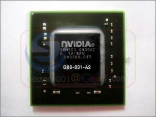 nVIDIA Graphics GF 8400M GS G86 631 A2 G86M BGA GPU IC  
