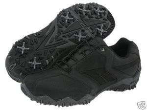 Brand New Hi Tec Mens Enviro Black Golf Shoes Size 10 ½  