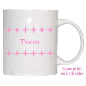  Personalized Name Gift   Teena Mug 