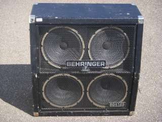 Behringer BG412S Guitar 4x12 HalfStack Speaker Cabinet  
