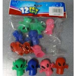  12 Dozen Alien Finger Puppets 144 puppets Toys & Games
