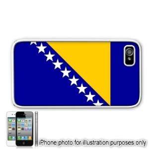  Bosnia Flag Apple Iphone 4 4s Case Cover White Everything 