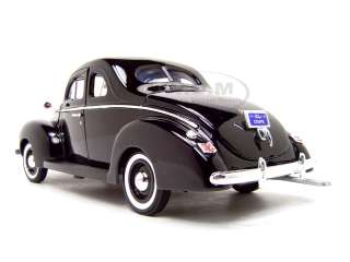1940 FORD COUPE BLACK 118 DIECAST MODEL CAR  