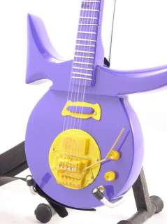 Miniature Guitar Prince Purple Symbol & Strap  