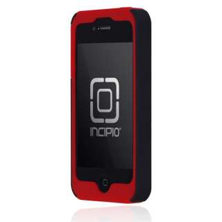 Incipio Silicrylic iPhone 4 4S case Red / Black includes Screen Guard 