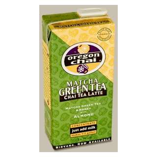 Oregon Chai Matcha Green Tea Single Flavor Case (Twelve 32 oz Cartons 