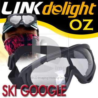 Snow Mobile Motorcycle ABS UV400 Ski Goggle Eyewear protective Glasses 