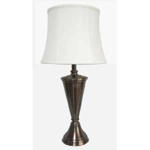  Fangio 29 inch Metal Table Lamp in a Black Nickel Finish 