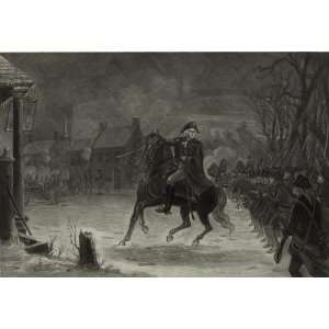   Poster   Washington at the Battle of Trenton 24 X 17 