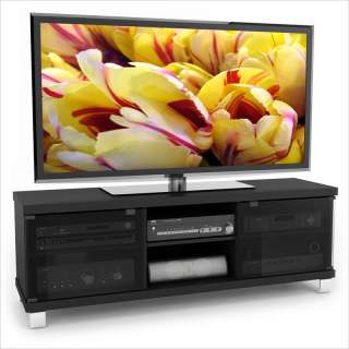   Core & Comp Bench Midnight Black Finish TV Stand 776069402030  