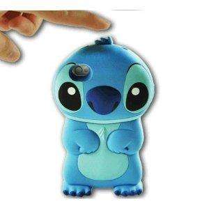 Great Valentine Gift iPhone 4 4s Stitch 3D Flippable Ears Hard Case 