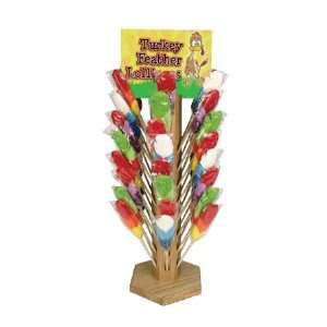 Turkey Feather Lollipops Tree Counter Grocery & Gourmet Food