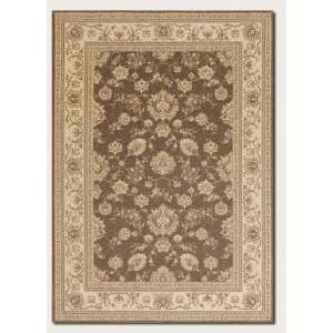  23 x 92 Runner Area Rug Persian Pattern in Chocolate 