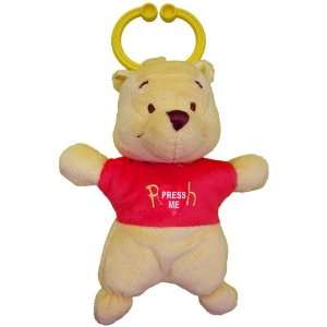   Pooh Mini 6 Inch Plush Light up Musical Baby Toy   Pooh Toys & Games
