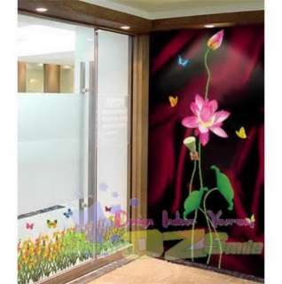 LOTUS BLOSSOM ♥Art Decor Mural Wall Stickers Decal  