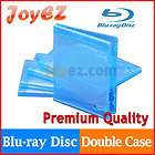 10 Single 1 Disc Blu Ray Blue Case Box with Logo 12mm