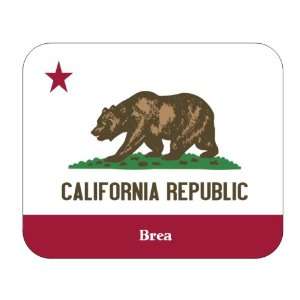  US State Flag   Brea, California (CA) Mouse Pad 