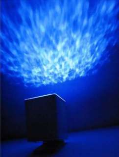 New LED Blue Light Ocean Projector Lamp Speaker For   