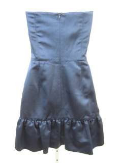 CHLOE & REESE Dark Blue Tube Top Short Dress Size 4  
