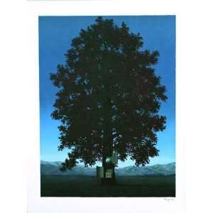  La Voix Du Sang by Rene Magritte. Size 19.50 X 25.00 