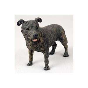  Staffordshire Bull Terrier Figurine Patio, Lawn & Garden