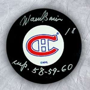  Marcel Bonin Montreal Canadiens Autographed/Hand Signed 
