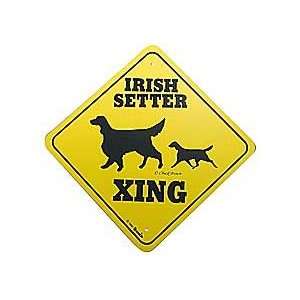  Irish Setter Crossing Dog Sign