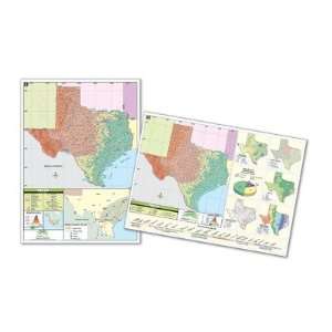  Thematic Deskpad Map   Texas