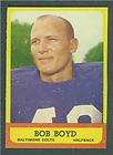 1963 Topps #11 Bob Boyd RC (Colts) NM