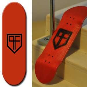  Fingerboard Deck, 5 ply Maple, PF Branded, Red Toys 