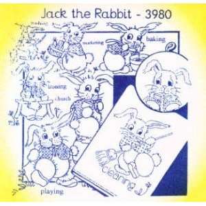   8086 PT W Jack the Rabbit by Aunt Marthas 3980 Arts, Crafts & Sewing