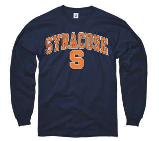Syracuse Orange Navy Perennial II Long Sleeve T Shirt  