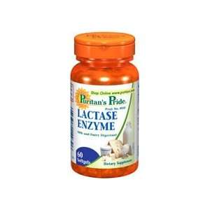  Super Lactase Enzyme 125 mg 125 mg 60 Softgels Health 